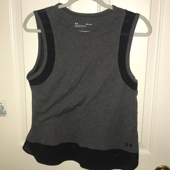 Under Armour loose workout top grey and black m - Picture 1 of 5